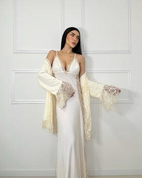 J’adore Set – Long Nightgown and Panty