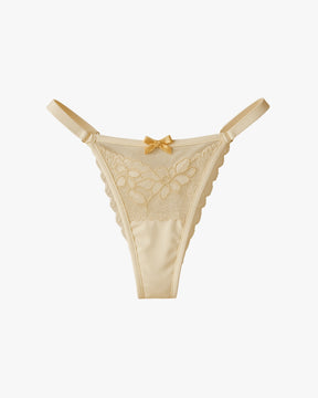 J’adore Panty – Adjustable Microfiber and Lace