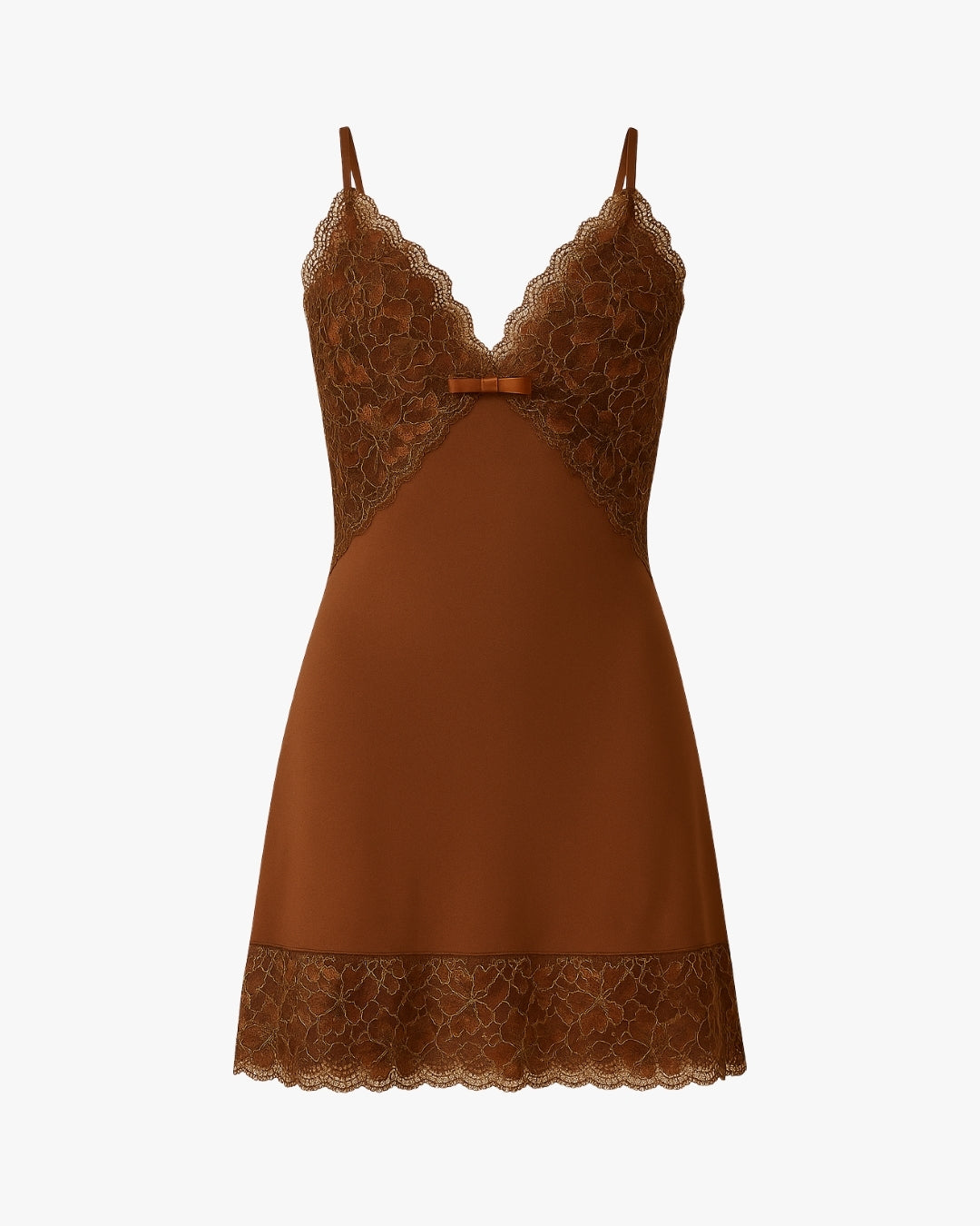 Noix Royale Set – Nightgown + Robe & Panty