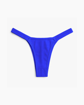 Classic Panty in Microfiber - Azul Lace
