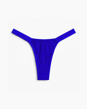 Classic Panty in Microfiber - Azul Lace